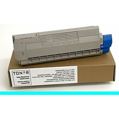 Toner Oryginalny OKI 44315319 Czarny Turkusowy