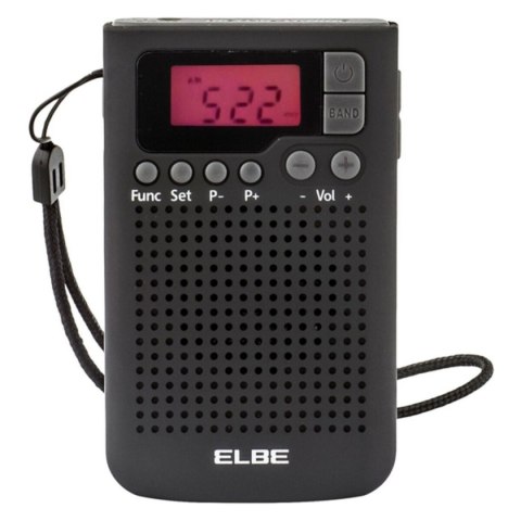 Radio Tranzystorowe ELBE RF-93 AM/FM Czarny