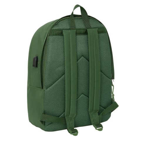 Plecak na Laptopa Real Madrid C.F. Khaki 31 x 44 x 18 cm Plecak na Laptopa Real Madrid C.F. Khaki 31 x 44 x 18 cm