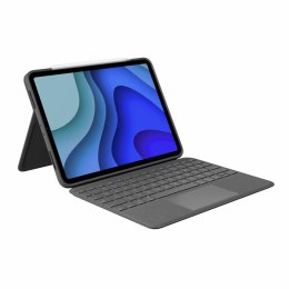 Torba na Tablet i Klawiaturę Logitech Folio Touch Szary Qwerty Hiszpańska