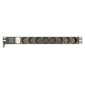 Zasilacz 19" 8 Tomas Schuko z Przełącznikiem On/Off GEMBIRD EG-PDU-014-FC14 (3 m)