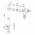 Uchwyt Stołowy do Monitora Aisens DT32TSR-039 13"