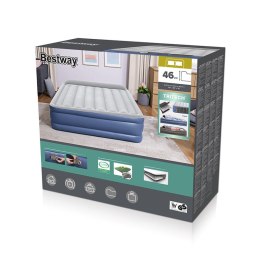 Bestway Podwójne Łóżko z Motorem 203x152x46 cm Nadmuchiwane i Kempingowe 67630