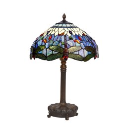 Lampa stołowa Viro Belle Epoque Niebieski Blue Cynk 60 W 40 x 62 x 40 cm