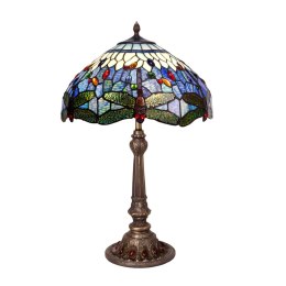 Lampa stołowa Viro Belle Epoque Niebieski Cynk 60 W 40 x 60 x 40 cm