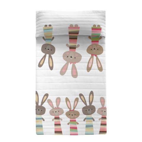 Narzuta HappyFriday Moshi Moshi Rabbit Family Wielokolorowy 180 x 260 cm