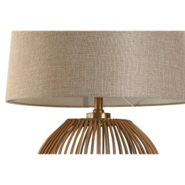 Lampa stołowa Home ESPRIT Brązowy Beżowy Złoty Naturalny 50 W 220 V 43 x 43 x 67 cm