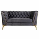 Sofa Alexandra House Living Szary 72 x 75 x 153 cm