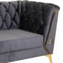 Sofa Alexandra House Living Szary 72 x 75 x 153 cm