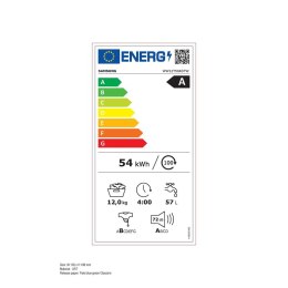 Pralka Samsung WW12T504DTW 60 cm 1400 rpm 12 kg