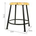 Taboret Alexandra House Living Metal Żelazo 35 x 46 x 35 cm