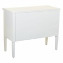 Komoda Alexandra House Living Biały Rattan Drewno świerkowe Drewno MDF 72 x 38 x 88 cm