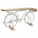 Odbiornik Alexandra House Living Bike Biały Kawa Żelazo Drewno mango 50 x 90 x 198 cm