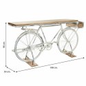 Odbiornik Alexandra House Living Bike Biały Kawa Żelazo Drewno mango 50 x 90 x 198 cm