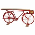 Odbiornik Alexandra House Living Bike Brązowy Czerwony Żelazo Drewno mango 50 x 90 x 198 cm