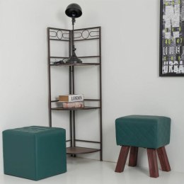 Taboret Alexandra House Living PVC Drewno MDF 30 x 47 x 36 cm