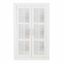 Lustro ścienne Alexandra House Living Srebrzysty Bambus Drewno MDF 5 x 118 x 73 cm