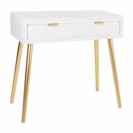 Mebel do Przedpokoju z Szufladami Alexandra House Living Złoty Drewno MDF 41 x 78 x 82 cm