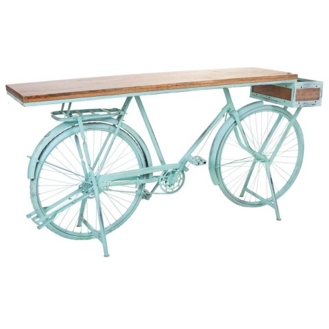 Odbiornik Alexandra House Living Bike Turkusowy Drewno Żelazo 50 x 94 x 198 cm