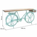 Odbiornik Alexandra House Living Bike Turkusowy Drewno Żelazo 50 x 94 x 198 cm