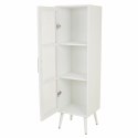 Szafa Alexandra House Living Srebrzysty white wedding Bambus Drewno MDF 37 x 139 x 40 cm