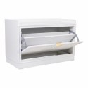 Taboret Alexandra House Living Złoty Drewno MDF 38 x 53 x 80 cm Szafka na Buty