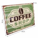 Gniazdko Ścienne Alexandra House Living Coffee Shop Żelazo 59 x 1 x 40 cm