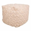 Puff Alexandra House Living Krem polistyrenu 45 x 40 x 45 cm