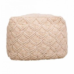 Puff Alexandra House Living Krem polistyrenu 45 x 40 x 45 cm