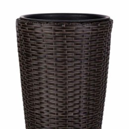 Doniczka Alexandra House Living Brązowy Żelazo Rattan Plastikowy 28 x 60 x 28 cm