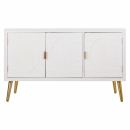 Kredens Alexandra House Living Biały Złoty Drewno MDF 41 x 71 x 120 cm