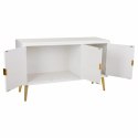 Kredens Alexandra House Living Biały Złoty Drewno MDF 41 x 71 x 120 cm