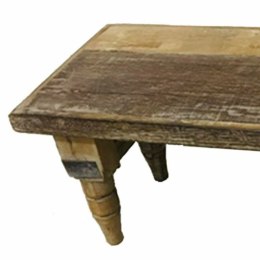 Taboret Alexandra House Living Brązowy Drewno z Recyklingu 23 x 24 x 50 cm