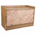 Taboret Alexandra House Living Brązowy Naturalny Drewno paulowni Drewno MDF 38 x 53 x 80 cm Szafka na Buty