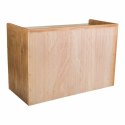 Taboret Alexandra House Living Brązowy Naturalny Drewno paulowni Drewno MDF 38 x 53 x 80 cm Szafka na Buty