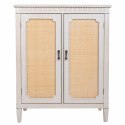 Odbiornik Alexandra House Living Biały Rattan Drewno świerkowe Drewno MDF 36 x 95 x 78 cm