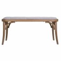 Taboret Alexandra House Living Szary Drewno kauczukowe 37 x 47 x 110 cm