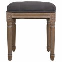 Taboret Alexandra House Living Szary Gumowy Drewno 41 x 48 x 41 cm