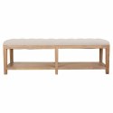 Taboret Alexandra House Living Szary Krem 38 x 51 x 150 cm