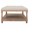 Taboret Alexandra House Living Szary Krem 78 x 48 x 110 cm