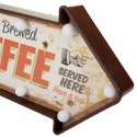 Gniazdko Ścienne Alexandra House Living Coffee Biały Żelazo 27 x 5 x 65 cm Oświetlenie