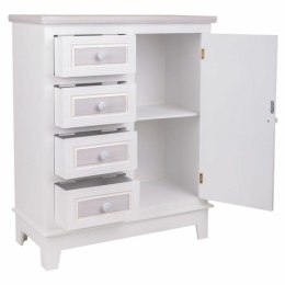 Mebel do Przedpokoju z Szufladami Alexandra House Living Biały Drewno MDF 32 x 84 x 66 cm