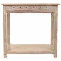 Mebel do Przedpokoju z Szufladami Alexandra House Living Biały Naturalny Drewno mango Drewno MDF 40 x 76 x 135 cm