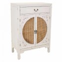 Mebel do Przedpokoju z Szufladami Alexandra House Living Biały Rattan Drewno świerkowe Drewno MDF 36 x 100 x 70 cm