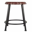 Taboret Alexandra House Living Czarny Żelazo 35 x 46 x 35 cm