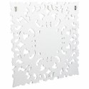 Dekoracja ścienna Alexandra House Living Biały Drewno świerkowe Drewno MDF 1 x 56 x 56 cm