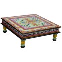 Stolik Alexandra House Living Drewno mango 45 x 16 x 45 cm