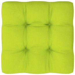 Poduszka na sofę z palet, jasnozielona, 58x58x10 cm