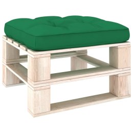 Poduszka na sofę z palet, zielona, 58x58x10 cm