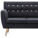 Sofa z kształcie litery L, materiałowa, 171,5 x 138 x 81,5 cm